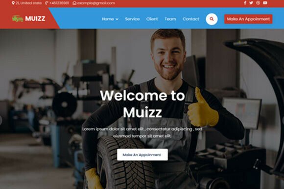Car Repair & Auto Mechanic HTML Template