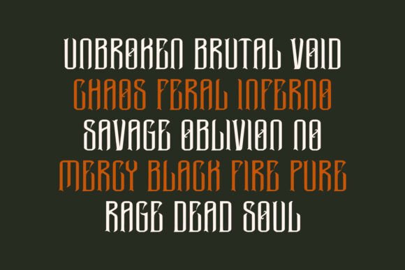 Chorocz Font - Preview 4