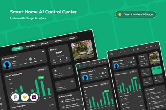 Cubiz - Smart Home AI Dashboard