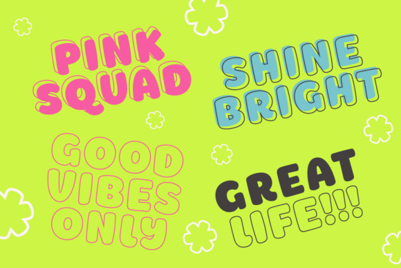Daily Chunky Font - Preview 4