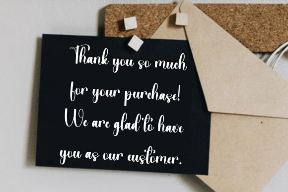 Design Handmade Font - Preview 3