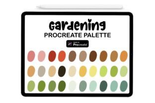 Gardening Procreate Color Palette Graphic by DreanArtDesign · Creative ...