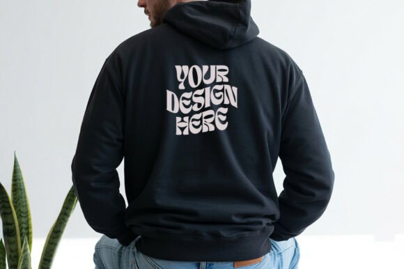 Gildan 18500 Male Hoodie Mockups