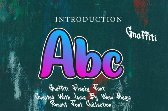 Graffiti Font - Preview 1