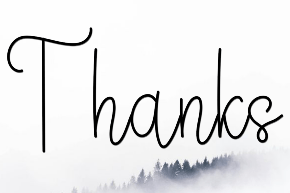 Holiday Font - Preview 2