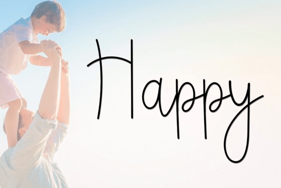 Holiday Font - Preview 6