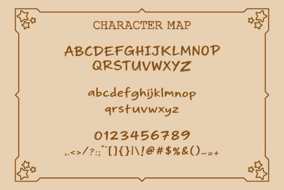 Little Marker Font PNG with transparent background - Preview 3