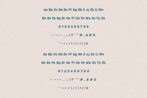 Mallow Soda Font PNG with transparent background - Preview 3