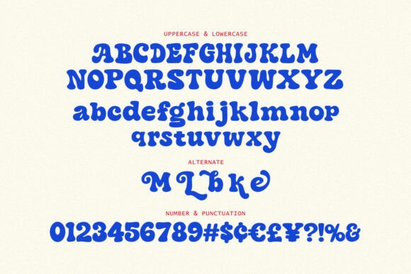 Mie Lobak Font PNG with transparent background - Preview 5