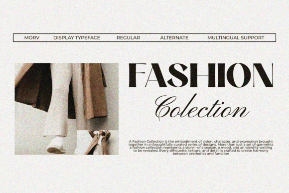 Morv Font PNG with transparent background - Preview 6