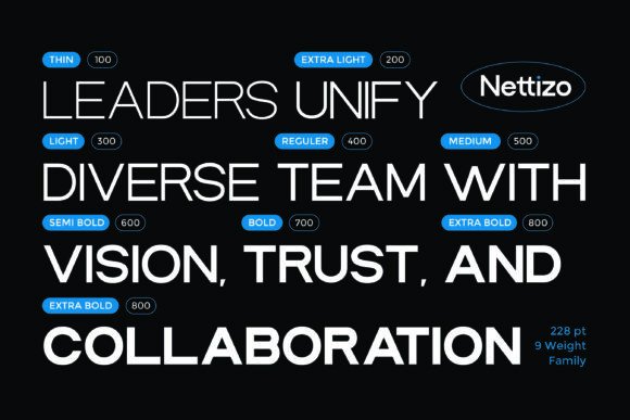Nettizo Font PNG with transparent background - Preview 4
