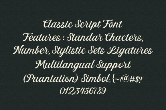 Paredise Calligraphy Font PNG with transparent background - Preview 4
