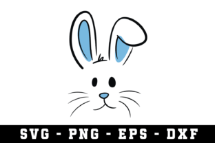 Svg Rex Rabbit Face Rabbit Face Svg | Svg Cut File Graphic by TheBundleStore381 · Creative ...