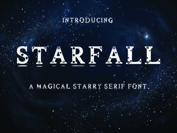 The Starfall Font