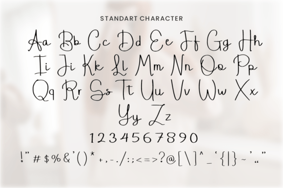 Aname Handwriting Font - Preview 5
