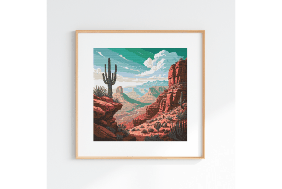 Arizona Grand Canyon Cross Stitch Patter