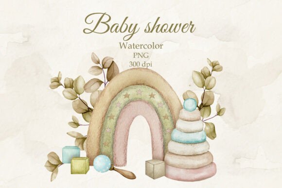 Baby Shower Sublimation. Boho Newborn.