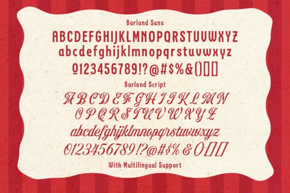Barland Font - Preview 4