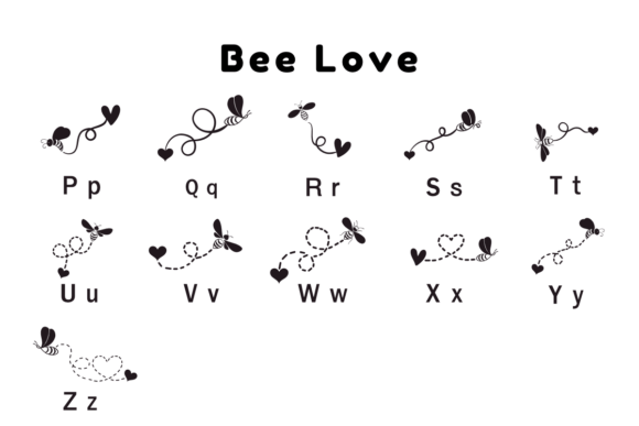 Bee Love Font - Preview 6