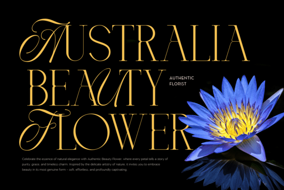 Blue Moon Font - Preview 1