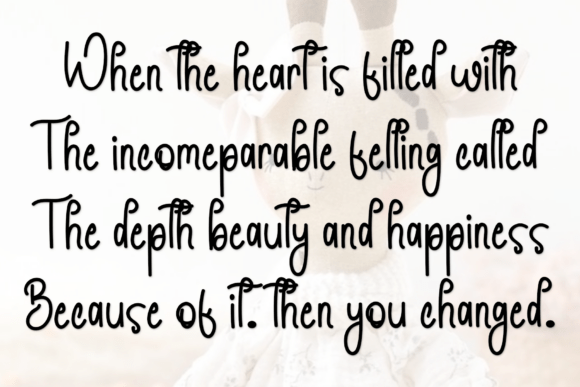 Butter Handmade Font - Preview 3