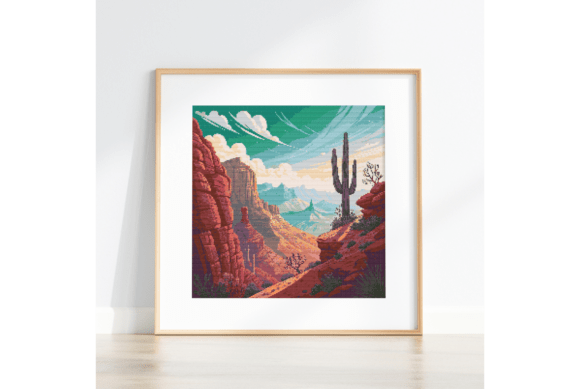 Cactus Cross Stitch Pattern