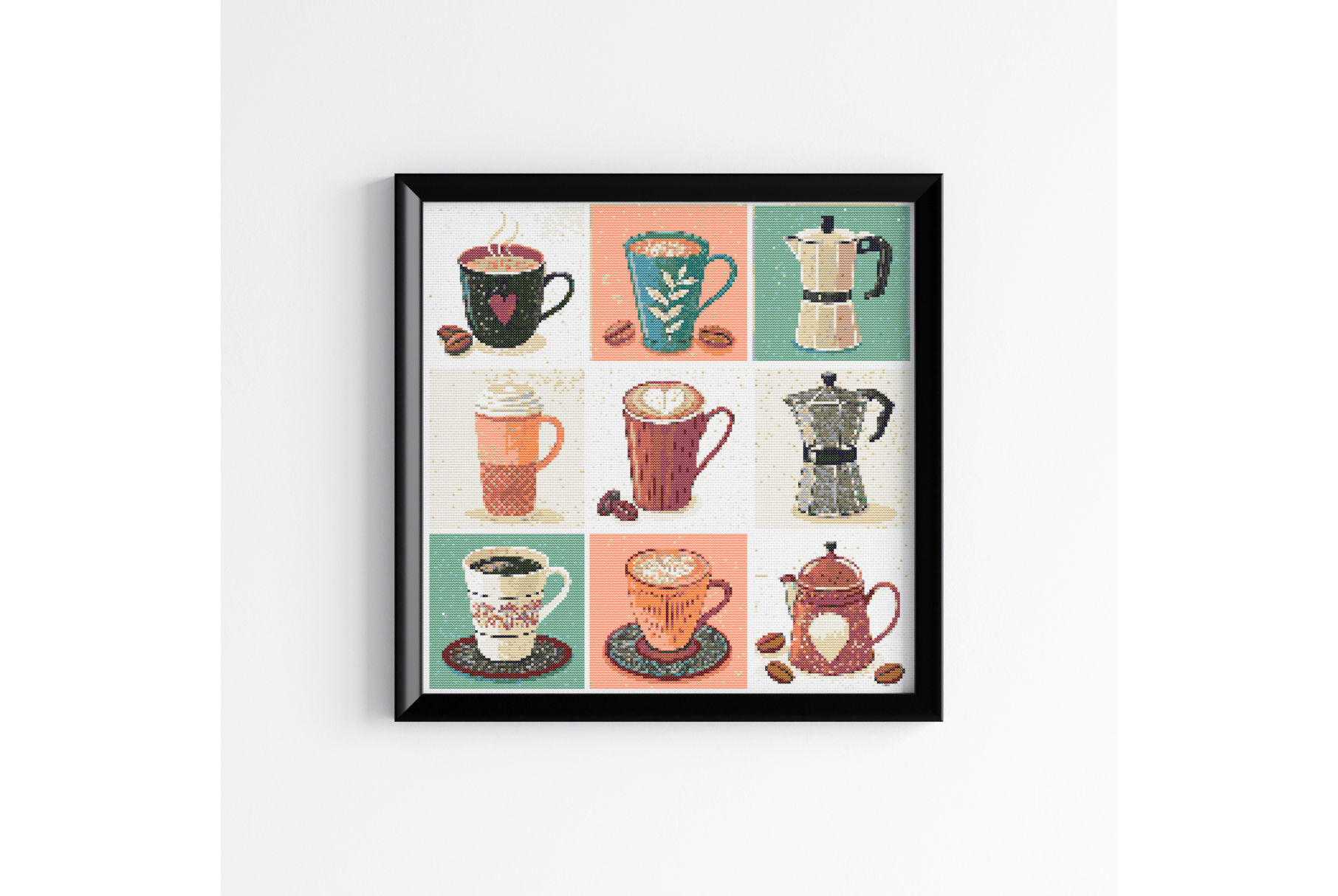 Coffee Lover Embroidery Design