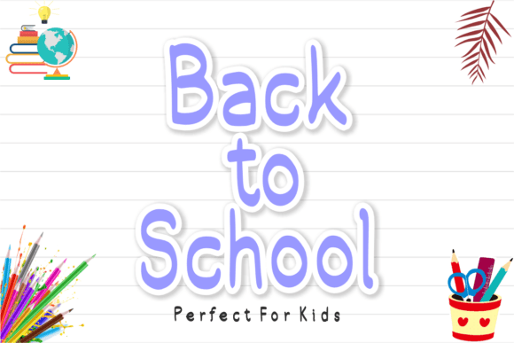 Cute Teacher Font - Preview 1