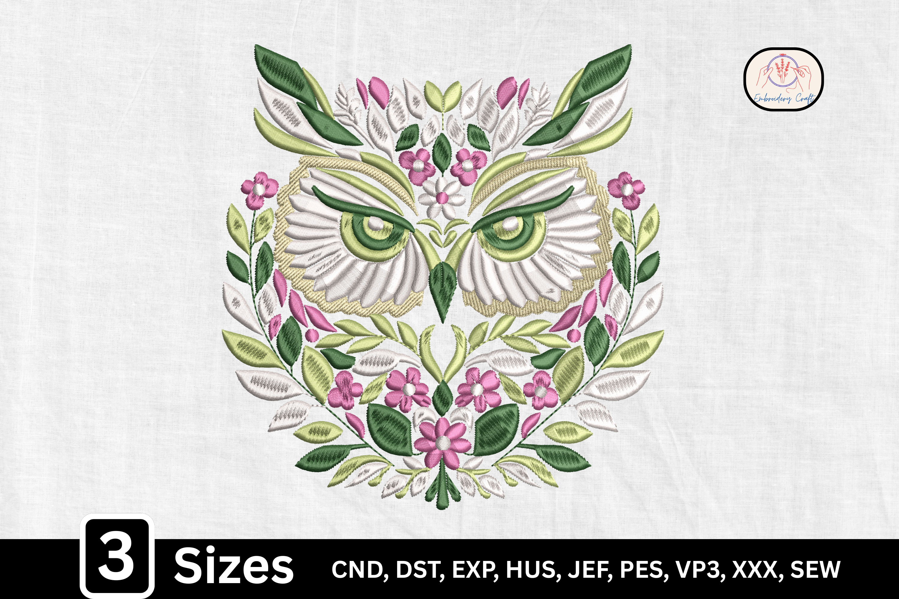 Decorative Folk Art Owl