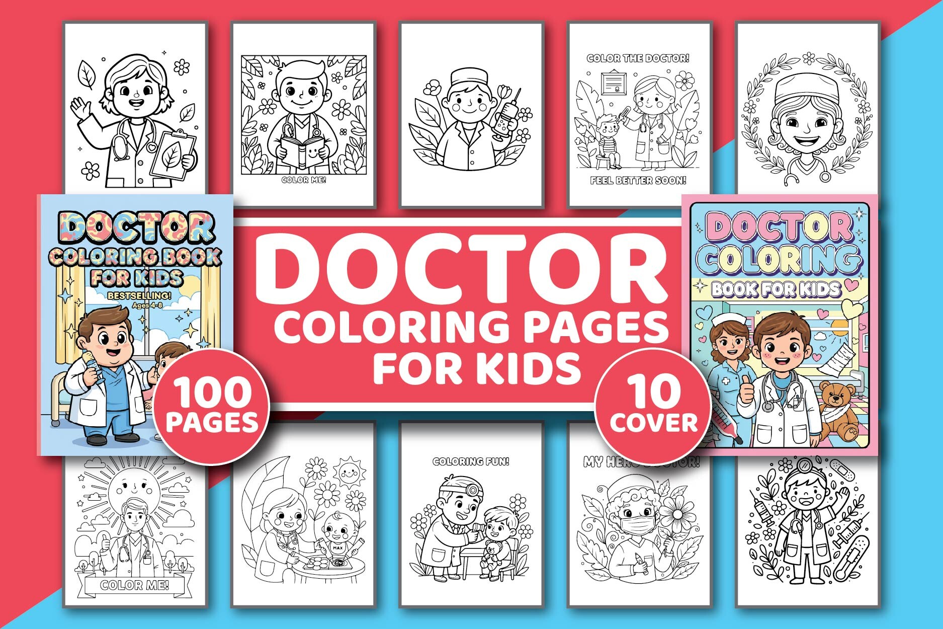 Doctor Coloring Book for Kids