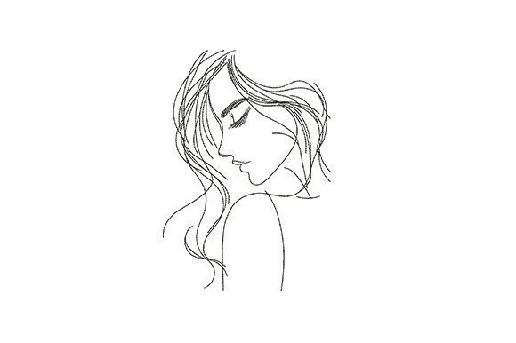 Elegant Female Face