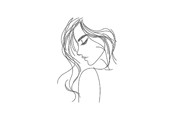 Elegant Female Face