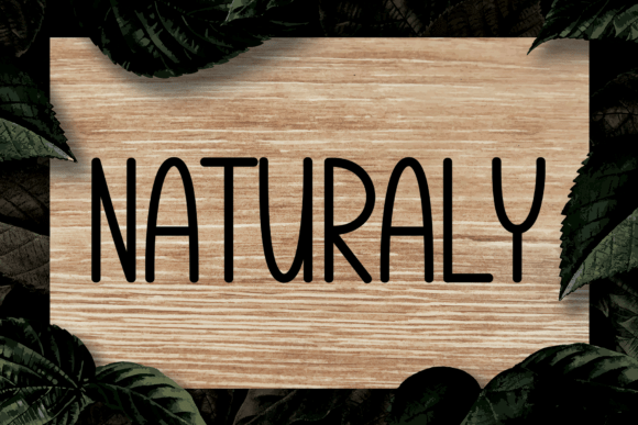 Fresh Flower Font - Preview 1