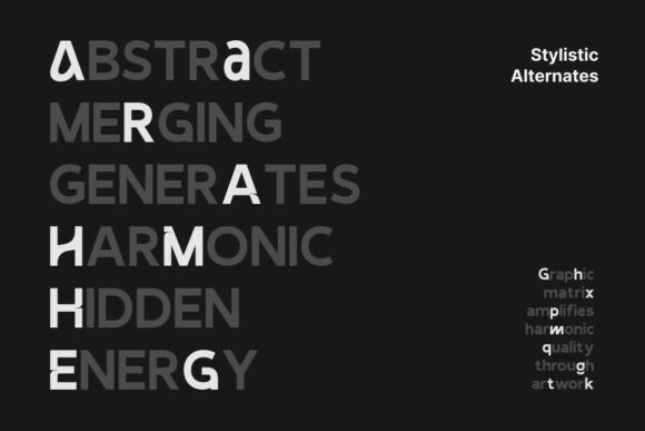 Gigamore Font - Preview 4