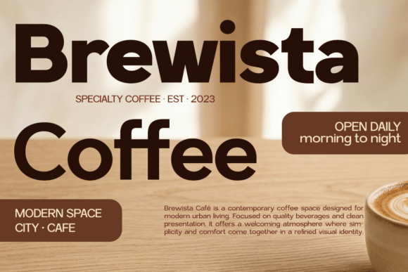 Glavia Font - Preview 1