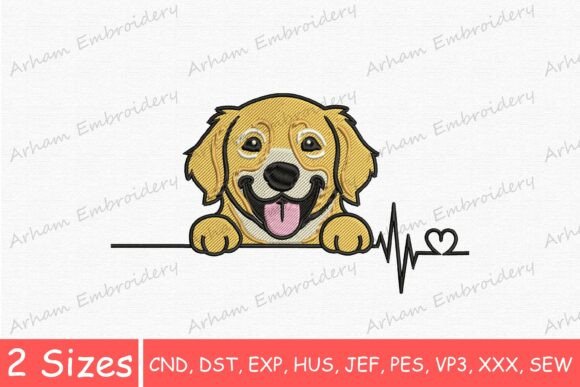 Golden Retriever Heartbeat