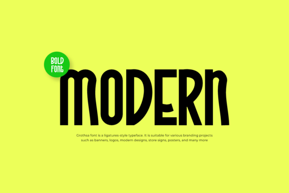 Grothsa Font PNG with transparent background - Preview 2