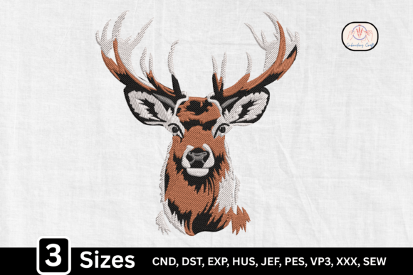 Majestic Deer Head Buck Stag