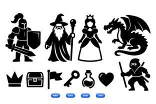 Medieval Fantasy Character Icons Graphic by DesignVectx · Creative Fabrica