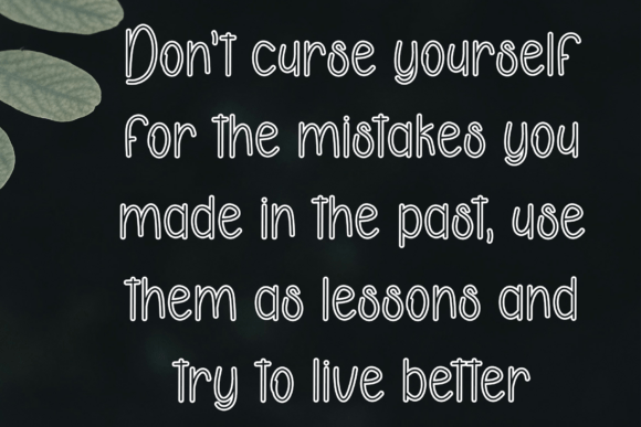 Natural Bullpoint Font PNG with transparent background - Preview 2