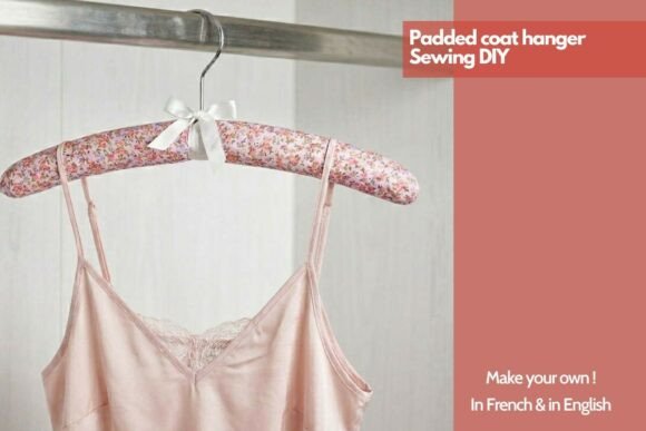Padded Coat Hanger Sewing DIY