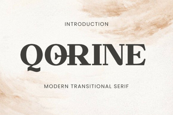 Qorine Serif Font By Qiubare Studio