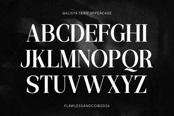 Qalisya Font PNG with transparent background - Preview 6
