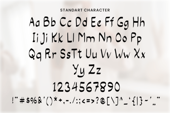 Regeon Creativity Font font preview - 3