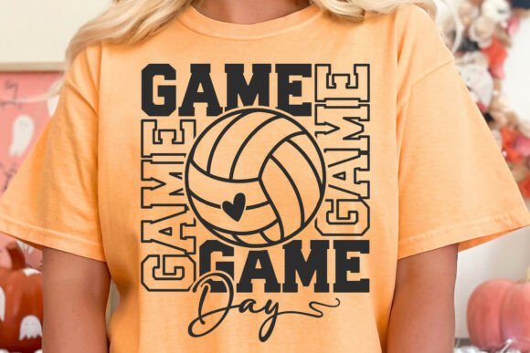 Volleyball Game Day SVG, Mama Cheer Svg