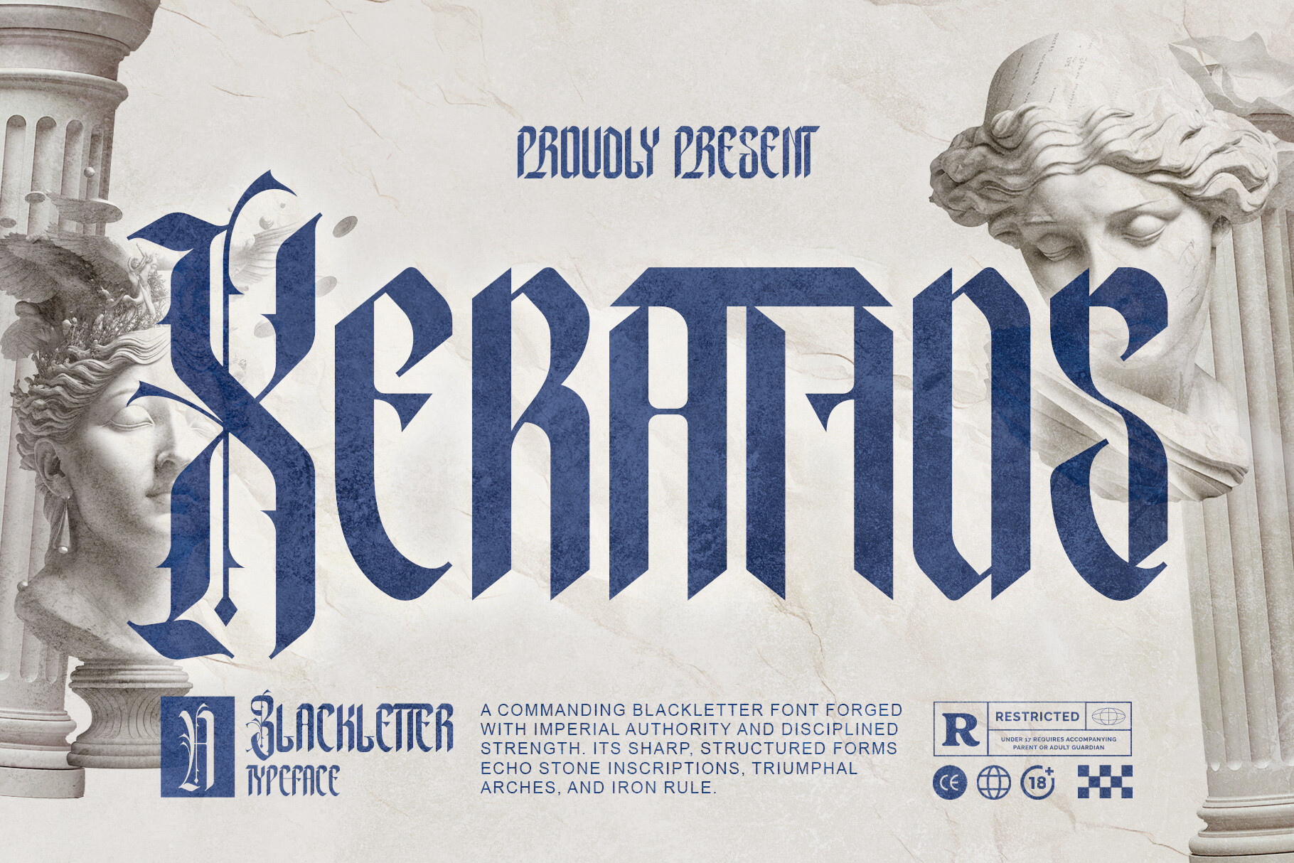 Xerathos preview, futuristic geometric display