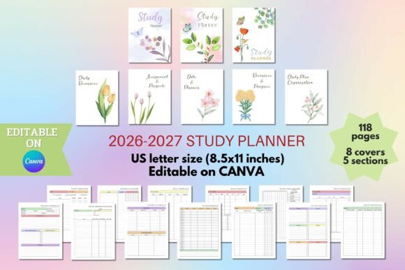 2026 - 2027 Study Planner - Digital