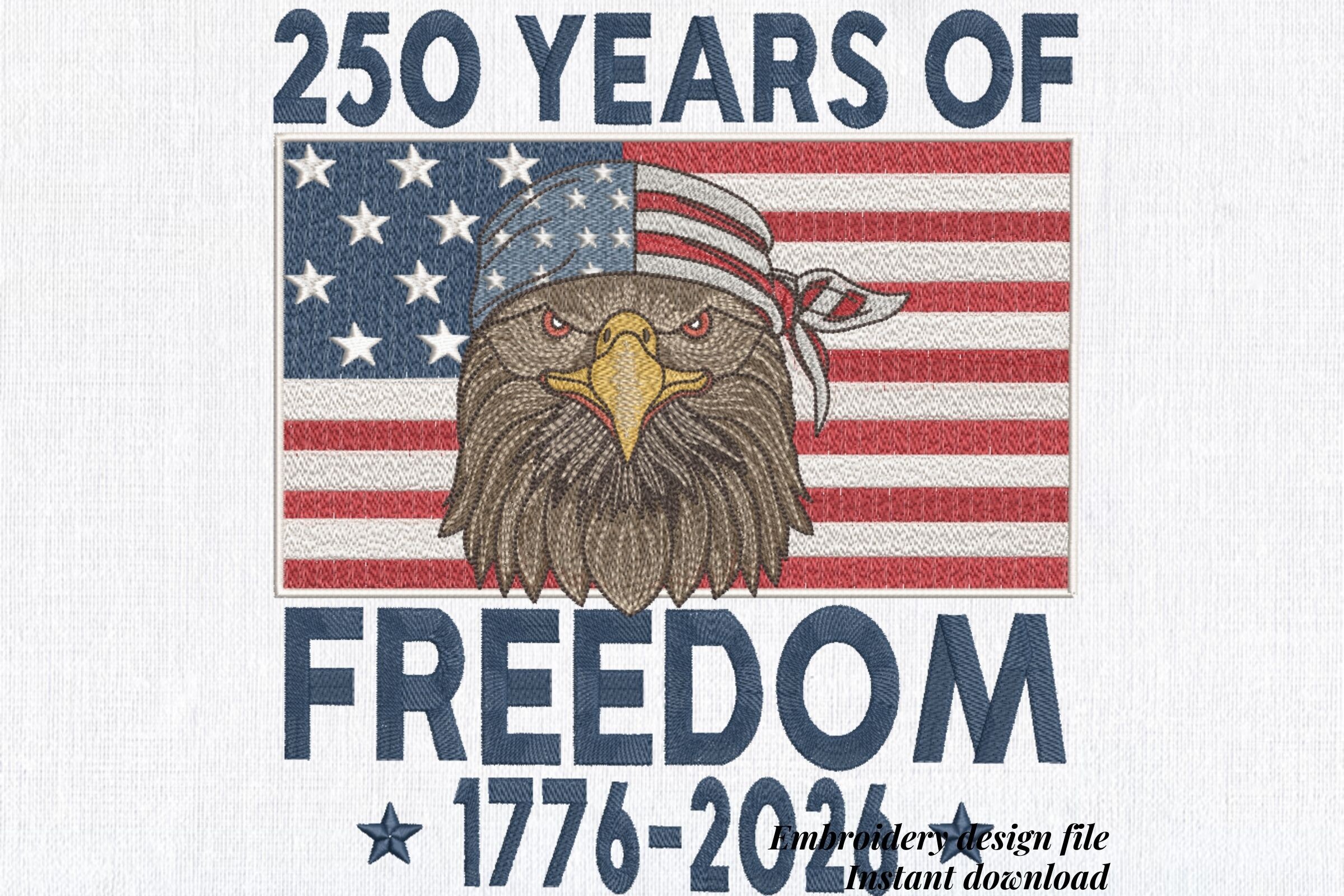 250 Years of Freedom Eagle