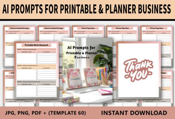 AI Prompts for Printable & Planner