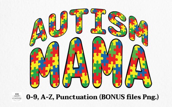 Am Autism Font - Preview 1